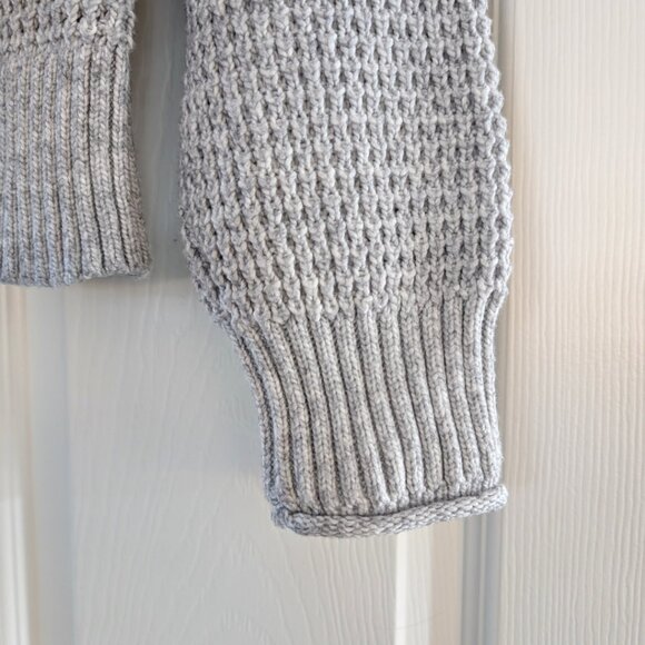 American Eagle Dreamspun mock neck sweater grey size XS/small - Picture 5 of 16